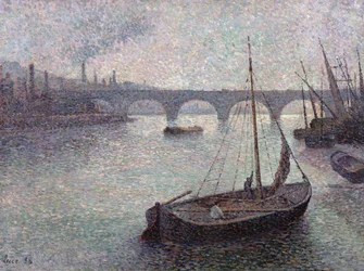 Kilátás a Temzére, 1893